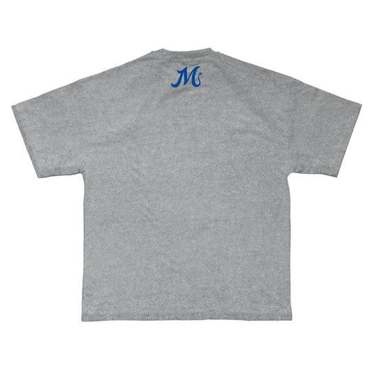 Matador Baseball Script T-Shirt Heather Grey