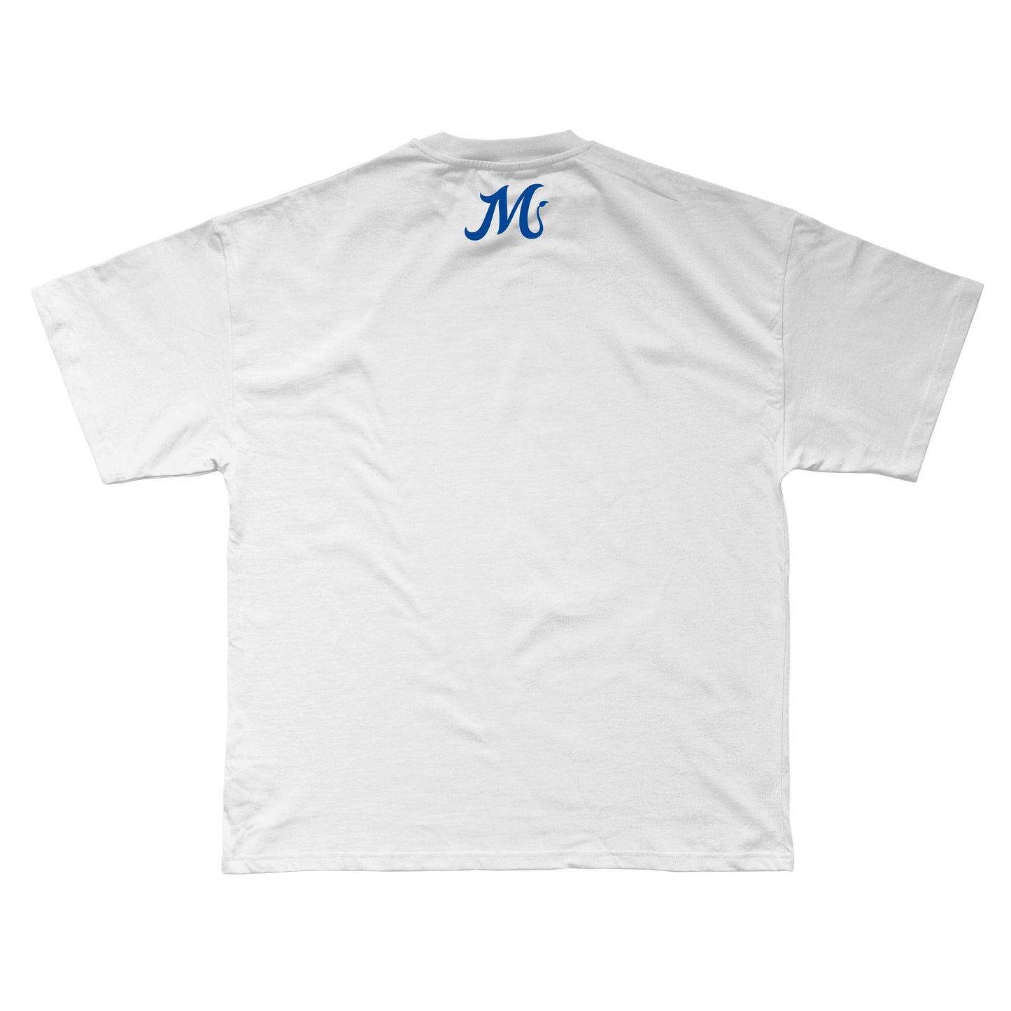 Matador Baseball Script T-Shirt Heather White