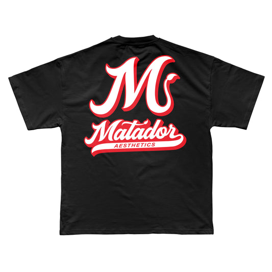 Matador Classic M Logo & Script T-Shirt Black